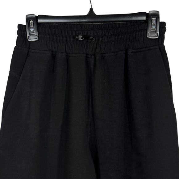 Lululemon SZ 10 Brushed Softstreme Split Hem Pants Hi-Rise Stretch Pockets Black - Picture 2 of 10